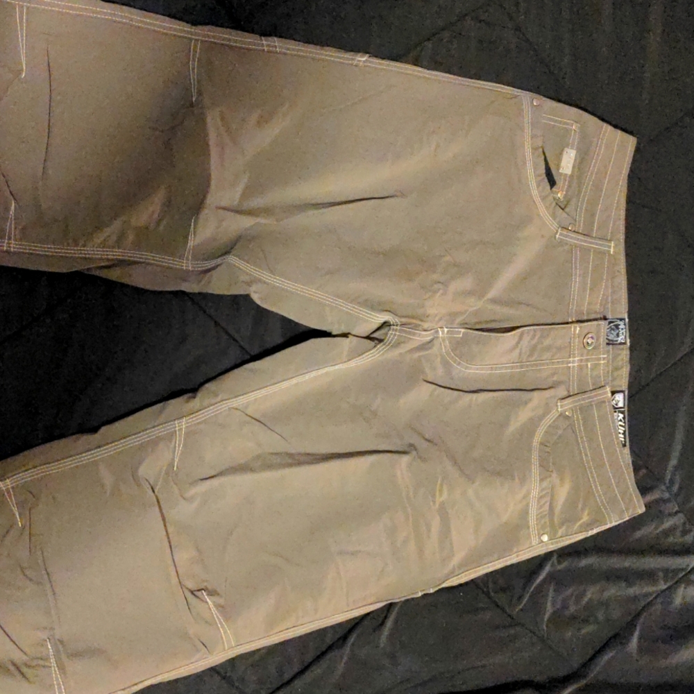 Kuhl 34x32 gray hiking outdoor comfortable casual pants